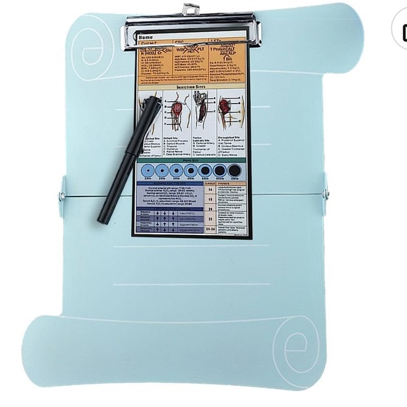 Folding Clipboard | Doctor| Nursing Foldable Clipboard Storage New - Picture 3 of 12